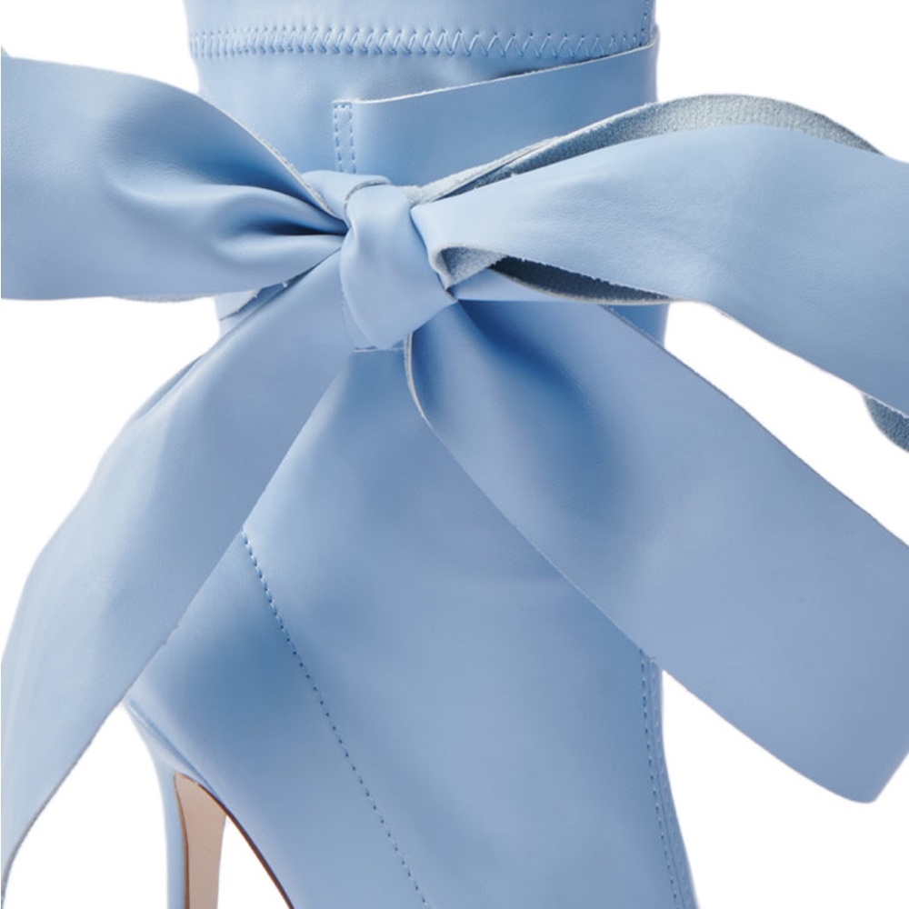 AZALEA WANG KLARICE BLUE OPEN TOE
BOOTIE - Picture 4 of 9